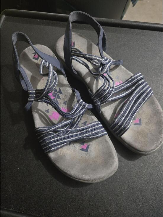 Skechers Shoes - Skechers Reggae Slim Women's Strappy Sandals Size 8